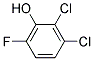 2-chloro-6-fluorochlorophenol Struktur