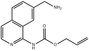 allyl 7-(aminomethyl)isoquinolin-1-ylcarbamate Struktur