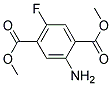 2-AMINO-5-FLUOROTEREPHTHALIC ACID DIMETHYL ESTER Struktur