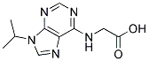 2-(9-ISOPROPYL-9H-PURIN-6-YLAMINO)ACETIC ACID Struktur