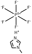 1-METHYLIMIDAZOLIUM HEXAFLUOROPHOSPHATE Struktur