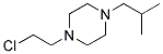 1-(2-CHLORO-ETHYL)-4-ISOBUTYL-PIPERAZINE Struktur