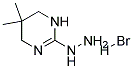 1-(1,4,5,6-TETRAHYDRO-5,5-DIMETHYLPYRIMIDIN-2-YL)HYDRAZINE HYDROBROMIDE Struktur