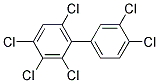 2,3,3',4,4',6-HEXACHLOROBIPHENYL SOLUTION 100UG/ML IN HEXANE 2ML Struktur