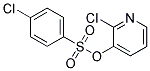 2-CHLORO-3-PYRIDYL 4-CHLOROBENZENE-1-SULFONATE, TECH Struktur