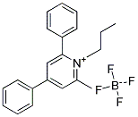 2-METHYL-4,6-DIPHENYL-1-PROPYLPYRIDINIUM TETRAFLUOROBORATE, TECH Struktur