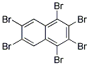 1,2,3,4,6,7-HEXABROMONAPHTHALENE, TECH Struktur