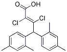 2,3-DICHLORO-4,4-DI(2,4-DIMETHYLPHENYL)BUT-2-ENOIC ACID, TECH Struktur