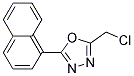 2-(CHLOROMETHYL)-5-(1-NAPHTHYL)-1,3,4-OXADIAZOLE, TECH Struktur