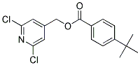 (2,6-DICHLORO-4-PYRIDYL)METHYL 4-(TERT-BUTYL)BENZOATE, TECH Struktur