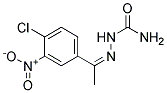 2-[1-(4-CHLORO-3-NITROPHENYL)ETHYLIDENE]HYDRAZINE-1-CARBOXAMIDE Struktur