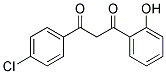 1-(2-HYDROXYPHENYL)-3-(4-CHLOROPHENYL)-1,3-PROPANEDIONE Struktur