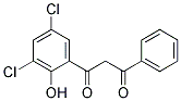 1-(3,5-DICHLORO-2-HYDROXYPHENYL)-3-PHENYL-1,3-PROPANEDIONE Struktur