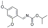 (2,4-DIMETHOXY-BENZYLIDENE)-CARBAMIC ACIDISOPROPYL ESTER Struktur