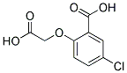 2-CARBOXY-4-CHLOROPHENOXYACETIC ACID Struktur