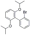 2-BROMO-2' 6'-DIISOPROPOXY-1 1'-BIPHENY& Struktur