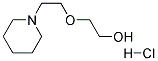 2-(2-PIPERIDINOETHOXY)ETHANOL HYDROCHLORIDE Struktur