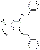 2-BROMO-3',5'-DIBENZYLOXYACETPHENONE Struktur