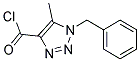 1-BENZYL-5-METHYL-1H-[1,2,3]TRIAZOLE-4-CARBONYL CHLORID Struktur