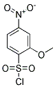 2-METHOXY-4-NITROBENZENESULPHONYL CHLORID Struktur