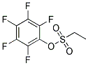 2,3,4,5,6-PENTAFLUOROPHENYL 1-ETHANESULPHONATE Struktur