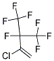 2-CHLORO-3,4,4,4-TETRAFLUORO-3-(TRIFLUOROMETHYL)BUT-1-EN Struktur