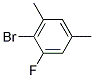 2-BROMO-3,5-DIMETHYLFLUOROBENZEN Struktur