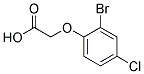 2-(2-BROMO-4-CHLOROPHENOXY)ACETIC ACID Struktur