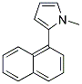 1-METHYL-2-NAPHTHALEN-1-YL-1H-PYRROLE Struktur