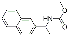 (1-NAPHTHALEN-2-YL-ETHYL)-CARBAMIC ACID METHYL ESTER Struktur