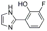 2-FLUORO-6-(1H-IMIDAZOL-2-YL)-PHENOL Struktur