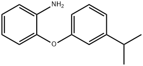 2-(3-ISOPROPYLPHENOXY)ANILINE Struktur