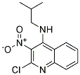 (2-CHLORO-3-NITRO-QUINOLIN-4-YL)-ISOBUTYL-AMINE Struktur