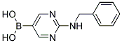 [2-(BENZYLAMINO)PYRIMIDIN-5-YL]BORONIC ACID Struktur