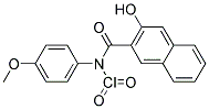 2-HYDROXY-3-NAPHTHOYLCHLOROANISIDIDE Struktur