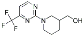 [1-(4-TRIFLUOROMETHYL-PYRIMIDIN-2-YL)-PIPERIDIN-3-YL]-METHANOL Struktur