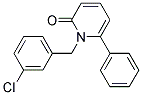 1-(3-CHLOROBENZYL)-6-PHENYLPYRIDIN-2(1H)-ONE Struktur