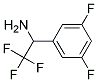 1-(3,5-DIFLUORO-PHENYL)-2,2,2-TRIFLUORO-ETHYLAMINE Struktur