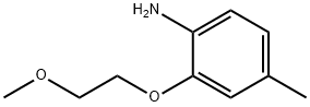 2-(2-METHOXYETHOXY)-4-METHYLANILINE Struktur