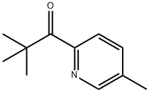 2,2-DIMETHYL-1-(5-METHYL-PYRIDIN-2-YL)-PROPAN-1-ONE Struktur