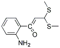 1-(2-AMINO-PHENYL)-3,3-BIS-METHYLSULFANYL-PROPENONE Struktur