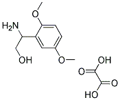 2-AMINO-2-(2,5-DIMETHOXYPHENYL)ETHANOL OXALATE Struktur