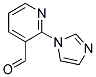 2-IMIDAZOL-1-YL-PYRIDINE-3-CARBALDEHYDE Struktur