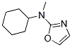 2-CYCLOHEXYLMETHYLAMINO-OXAZOLE Struktur