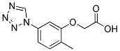 [2-METHYL-5-(1H-TETRAZOL-1-YL)PHENOXY]ACETIC ACID Struktur