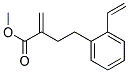 2-METHYLENE-4-(2-VINYL-PHENYL)-BUTYRIC ACID METHYL ESTER Struktur