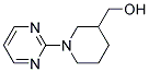 (1-PYRIMIDIN-2-YL-PIPERIDIN-3-YL)-METHANOL Struktur