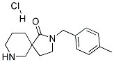 3'-SPIRO-3-[N-(4-METHYL)BENZYL-2-PYRROLIDINONE]-PIPERIDINE HCL Struktur