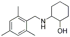 2-(2,4,6-TRIMETHYL-BENZYLAMINO)-CYCLOHEXANOL Struktur