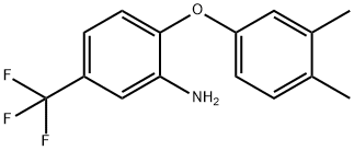 2-(3,4-DIMETHYLPHENOXY)-5-(TRIFLUOROMETHYL)ANILINE Struktur